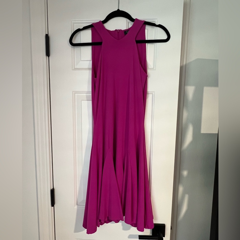 Magenta Ralph Lauren halter dress